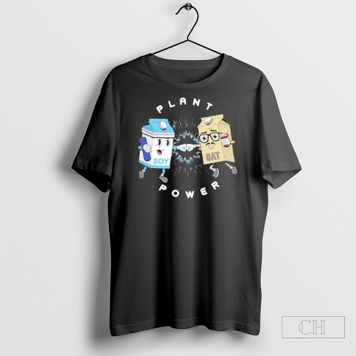 Plant Power Soy And Oat - Adult & Kids T-Shirts, Sweatshirts & Hoodies apparel design preview 1