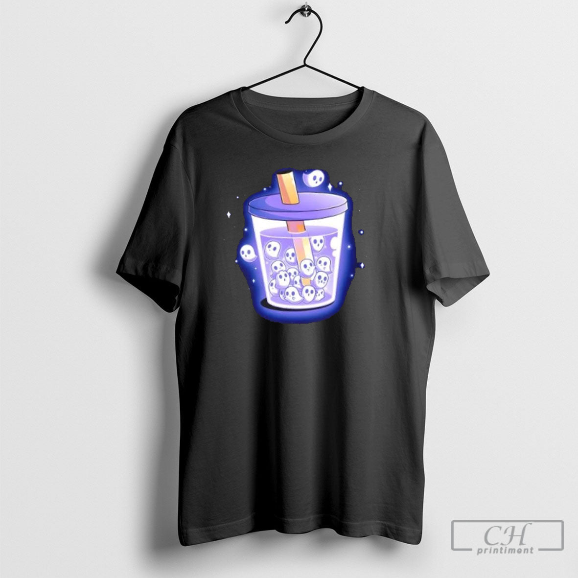 Poltergeist Pearls Ghosts Halloween - Adult & Kids T-Shirts, Sweatshirts & Hoodies apparel design preview 1