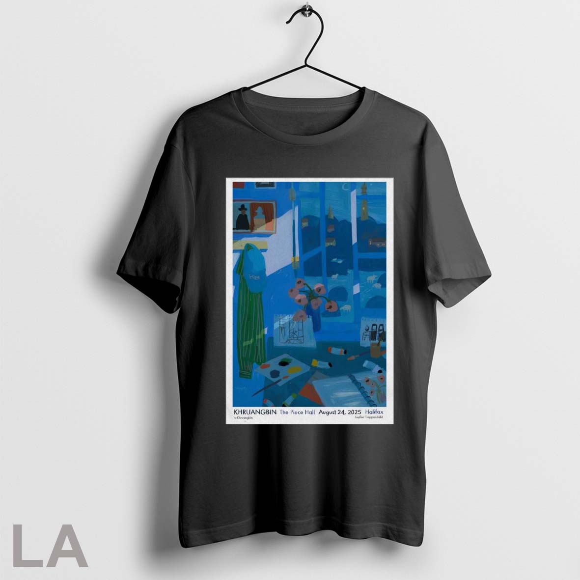 Poster Khruangbin The Piece Hall Halifax Uk August 24 - Adult & Kids T-Shirts, Sweatshirts & Hoodies apparel design preview 1