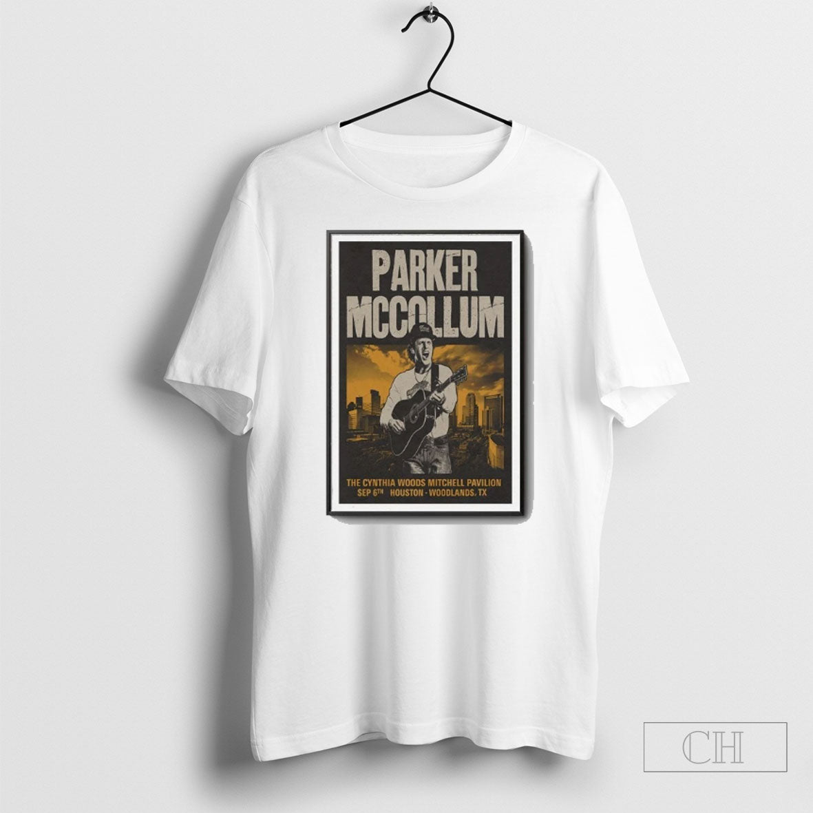 Poster Parker Mccollum Show The Woodlands Texas Sept - Adult & Kids T-Shirts, Sweatshirts & Hoodies apparel design preview 1