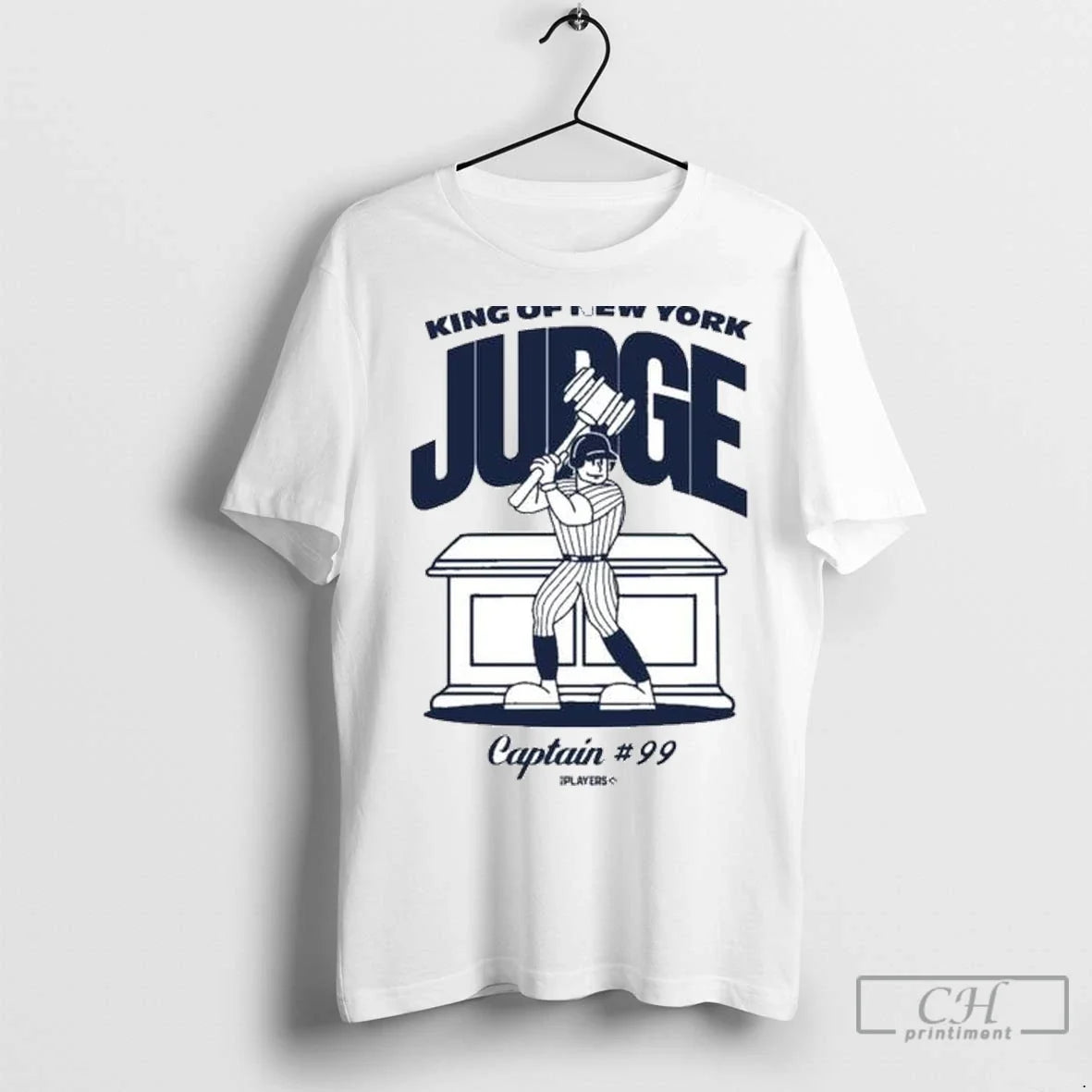 Premium Aaron Judge King Of New York Superstar - Adult & Kids T-Shirts, Sweatshirts & Hoodies apparel design preview 1