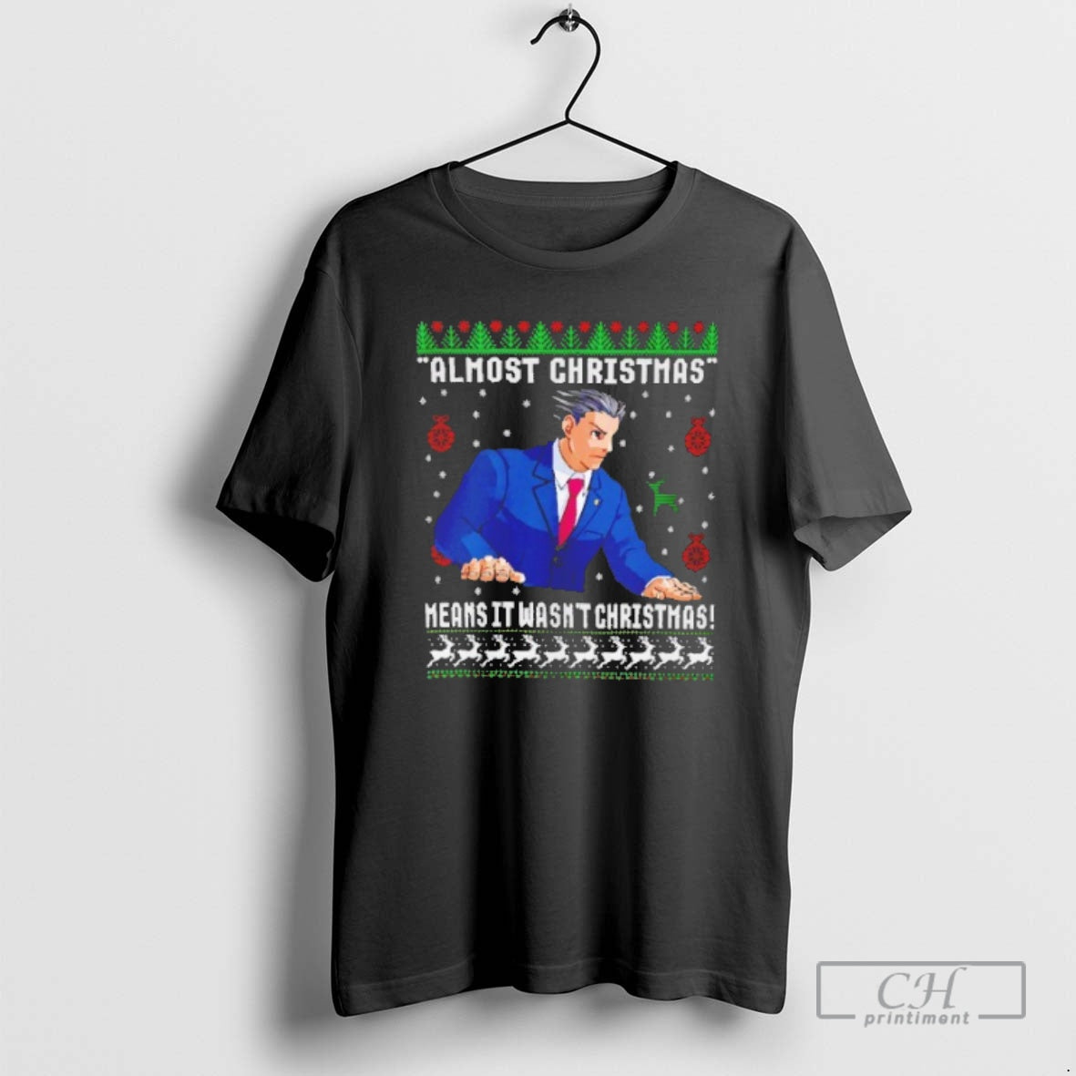 Premium Almost Christmas Means It Wasnt Sweater - Adult & Kids T-Shirts, Sweatshirts & Hoodies apparel design preview 1