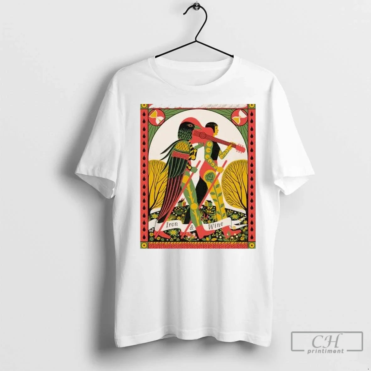 Premium Ambientinks Iron And Wine X Sonia Pulido - Adult & Kids T-Shirts, Sweatshirts & Hoodies apparel design preview 1