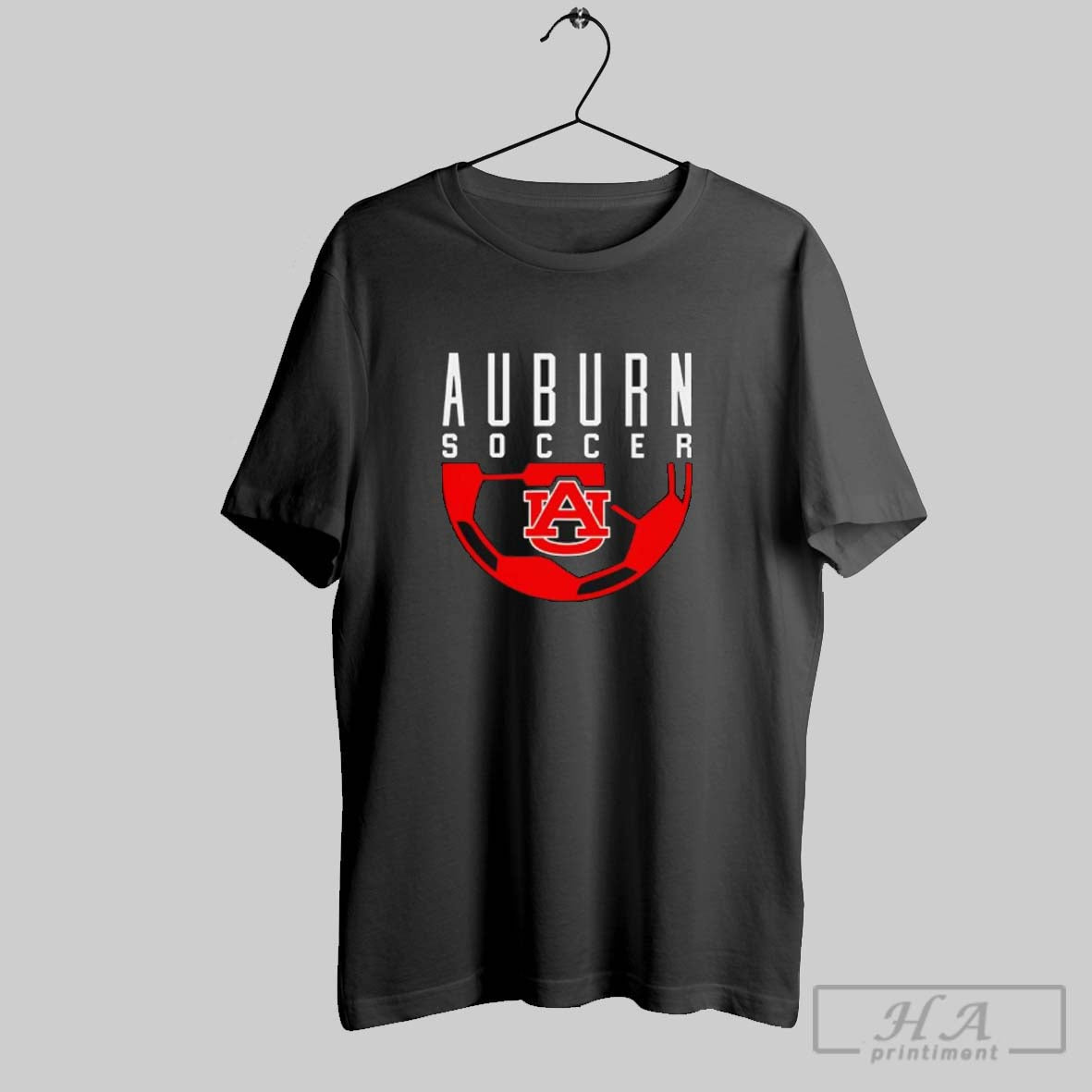 Premium Auburn Tigers Soccer Logo University Gear - Adult & Kids T-Shirts, Sweatshirts & Hoodies apparel design preview 1