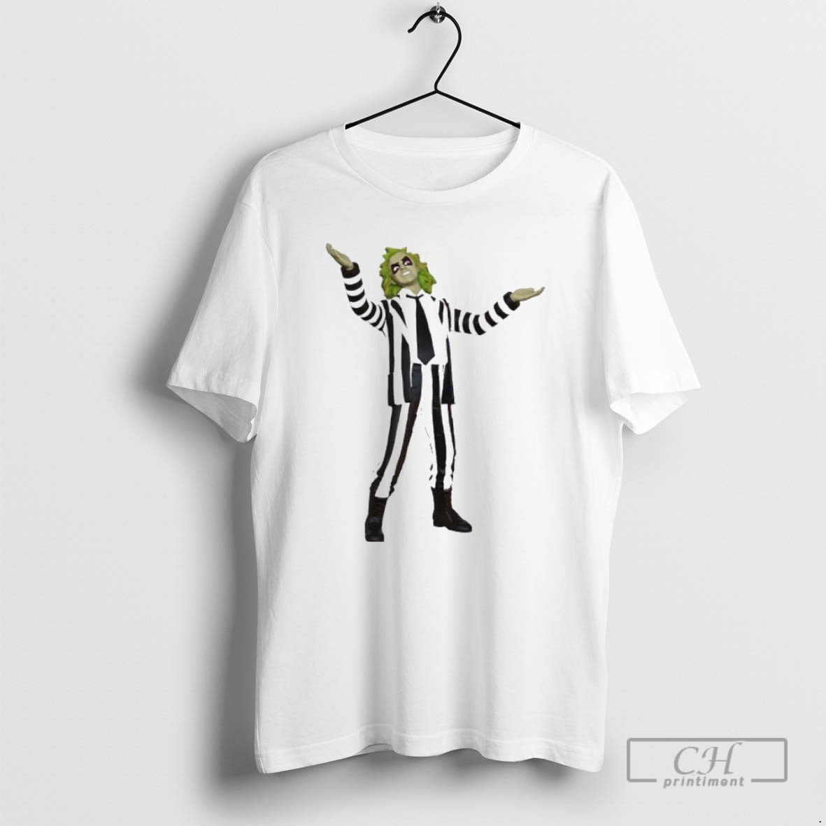 Premium Beetlejuice Miniature 2025 Hallmark Ornaments - Adult & Kids T-Shirts, Sweatshirts & Hoodies apparel design preview 1