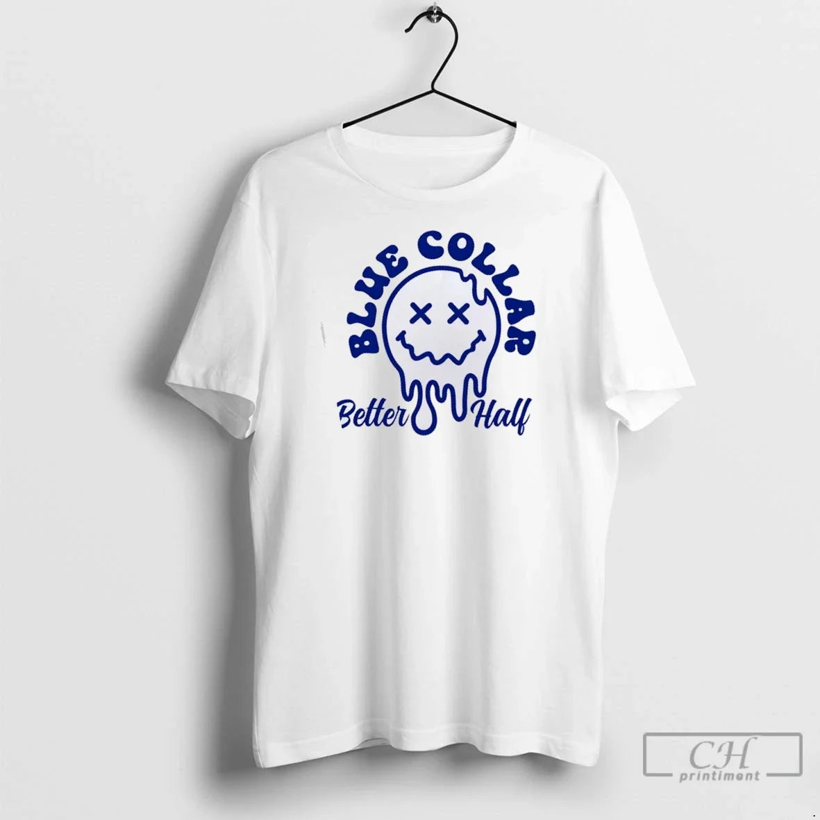 Premium Blue Collar Better Half - Adult & Kids T-Shirts, Sweatshirts & Hoodies apparel design preview 1