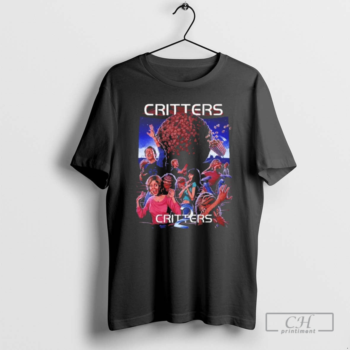 Premium Critters Double Feature Mayhem Sweater - Adult & Kids T-Shirts, Sweatshirts & Hoodies apparel design preview 1