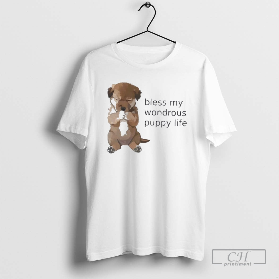 Premium Dog Bless My Wondrous Puppy Life Sweater - Adult & Kids T-Shirts, Sweatshirts & Hoodies apparel design preview 1