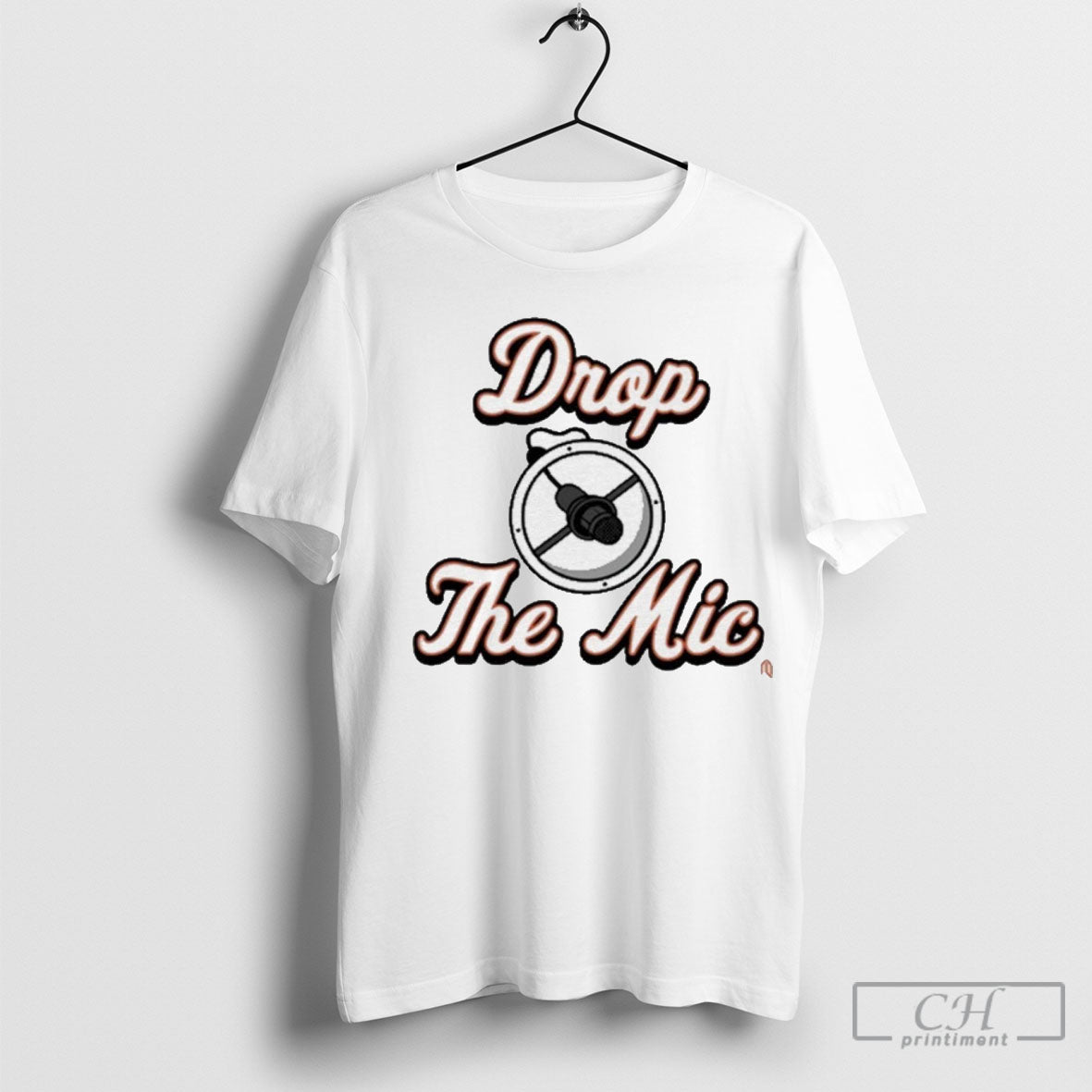 Premium Drop The Mic New York Mets Mlb 2025 Athlete - Adult & Kids T-Shirts, Sweatshirts & Hoodies apparel design preview 1