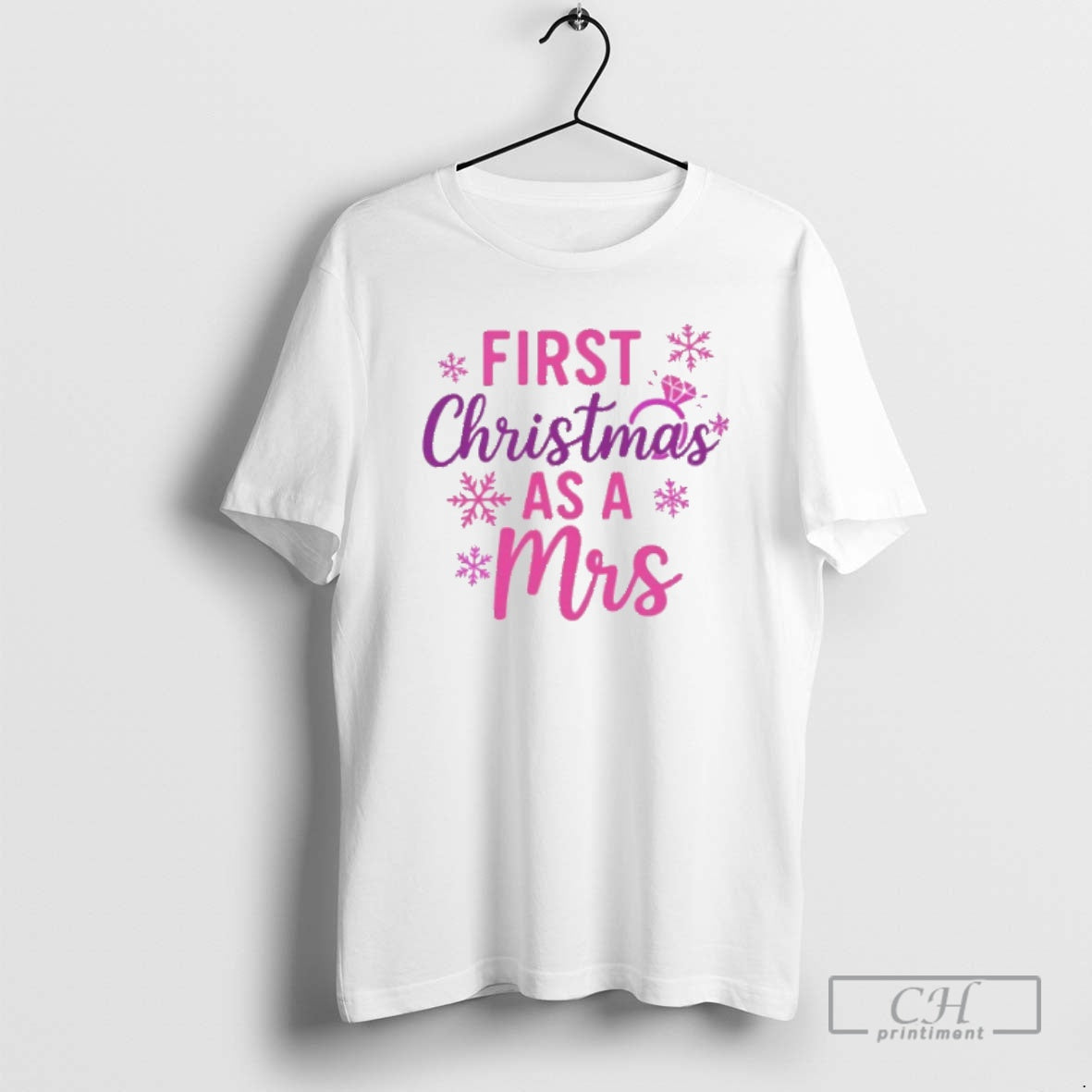 Premium First Christmas As A Mrs Sweater - Adult & Kids T-Shirts, Sweatshirts & Hoodies apparel design preview 1