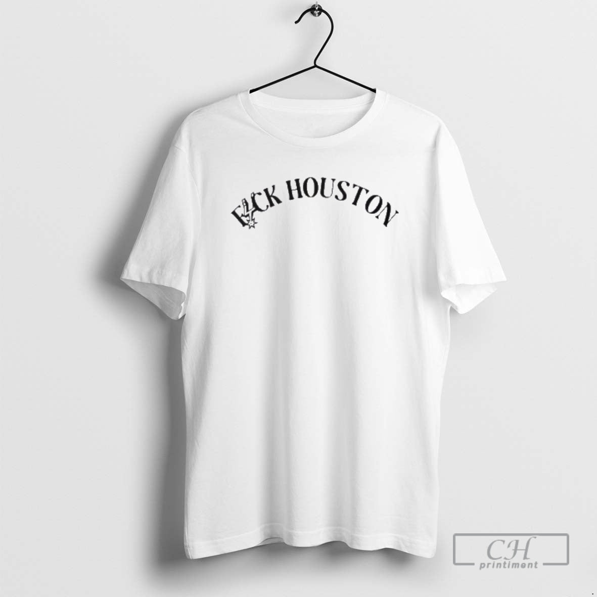 Premium Fuck Houston San Antonio Spurs Sweater - Adult & Kids T-Shirts, Sweatshirts & Hoodies apparel design preview 1
