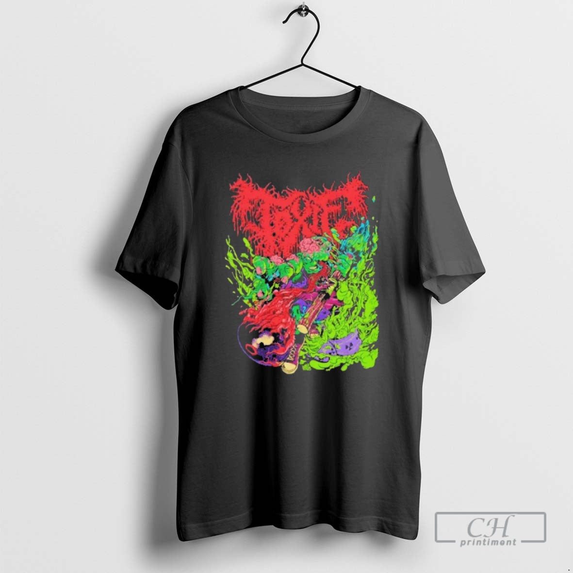 Premium Ghost X The Toxic Avenger Sweater - Adult & Kids T-Shirts, Sweatshirts & Hoodies apparel design preview 1