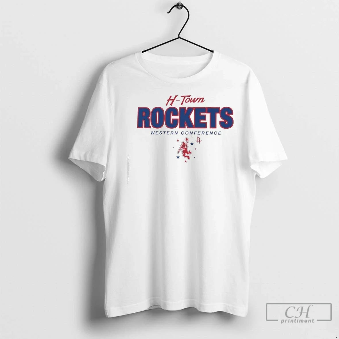 Premium H Town Western Conference Houston Rockets - Adult & Kids T-Shirts, Sweatshirts & Hoodies apparel design preview 1
