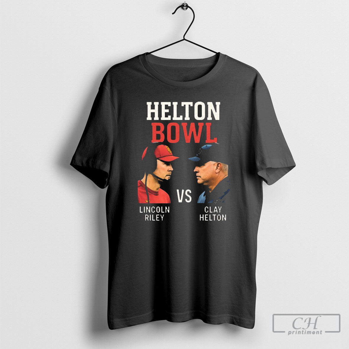Premium Helton Bowl Lincoln Riley Vs Clay Usc Trojans - Adult & Kids T-Shirts, Sweatshirts & Hoodies apparel design preview 1