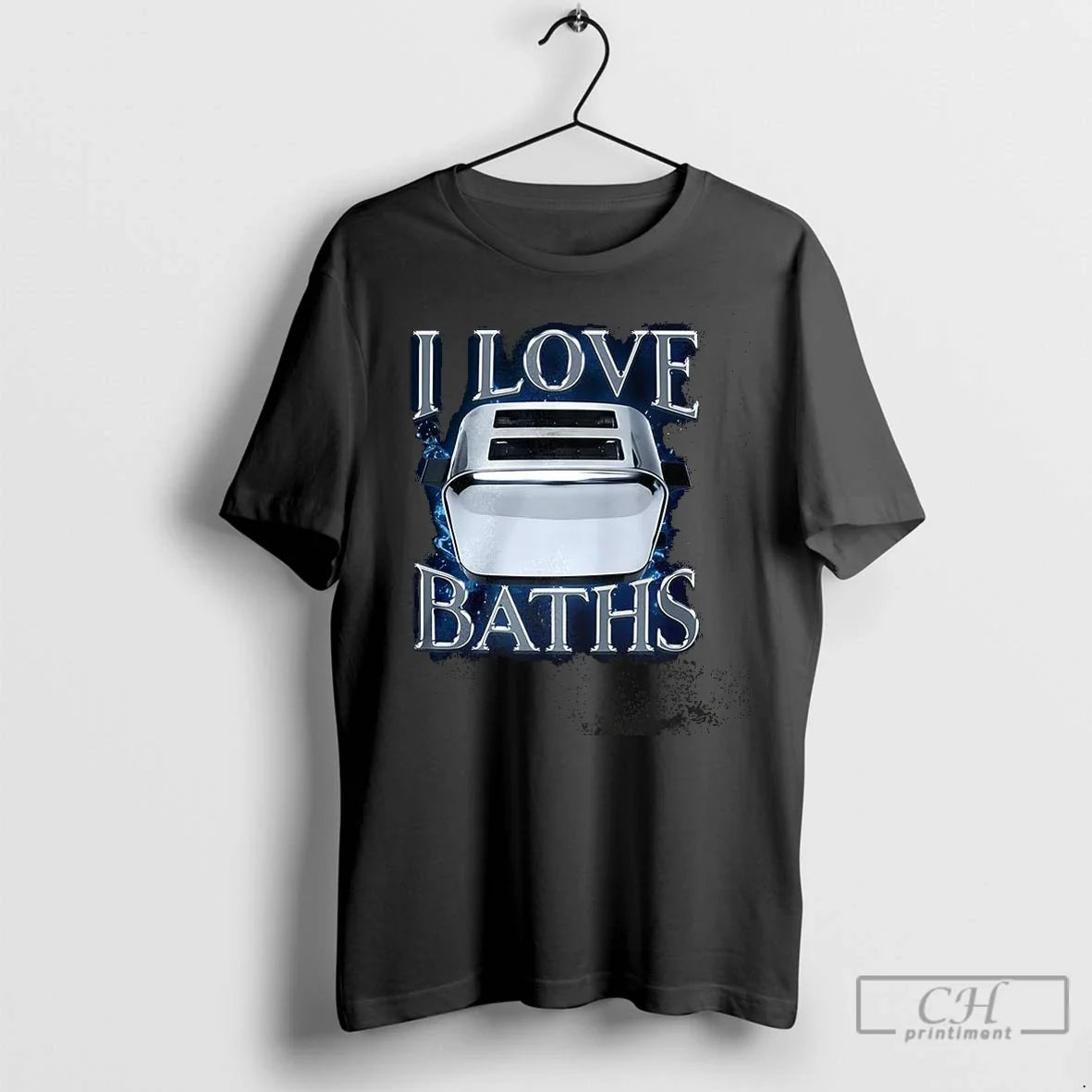 Premium I Love Baths Toastmaster 2 Slice - Adult & Kids T-Shirts, Sweatshirts & Hoodies apparel design preview 1