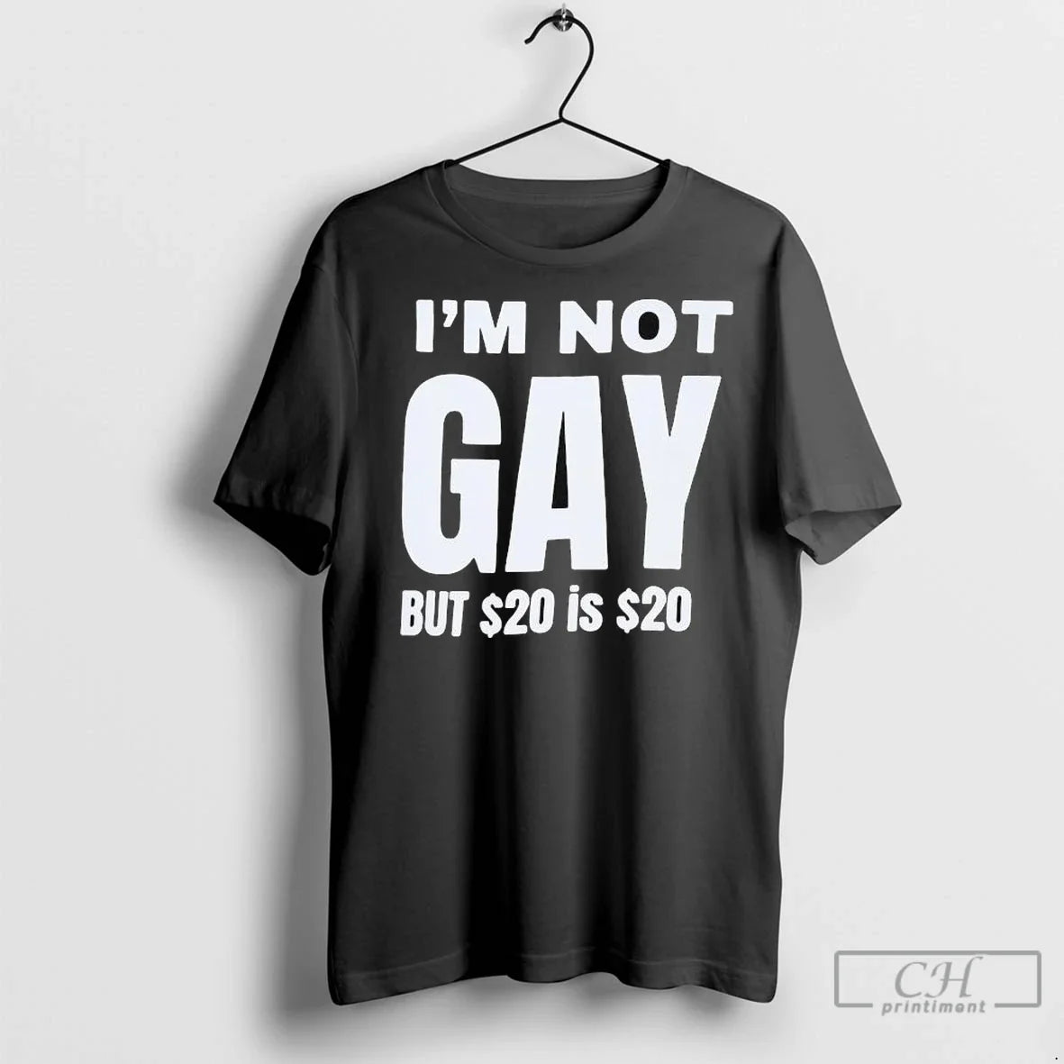 Premium Im Not Gay But 20 Is Graphic - Adult & Kids T-Shirts, Sweatshirts & Hoodies apparel design preview 1