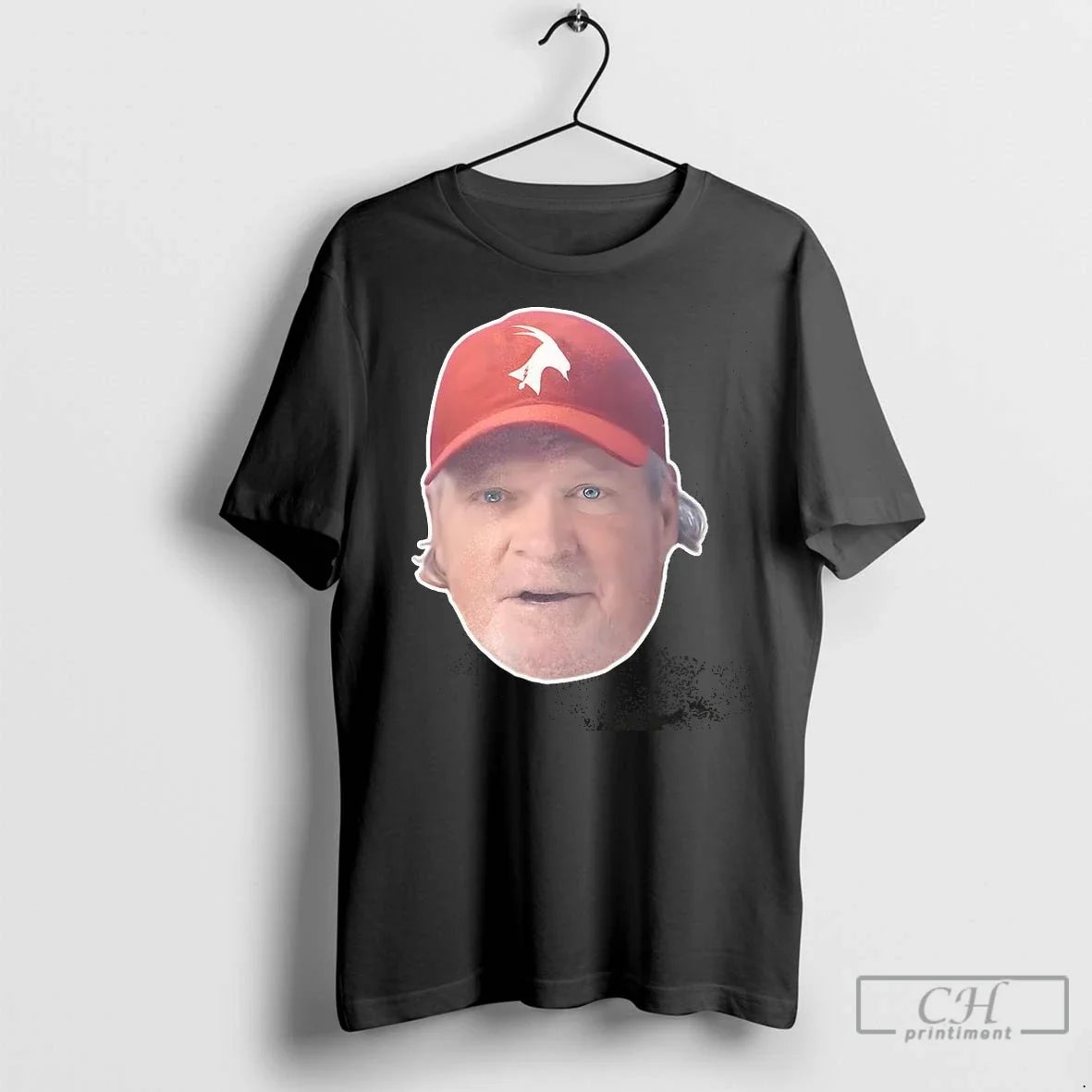 Premium John Kruk Head Philadelphia Phillies Cap - Adult & Kids T-Shirts, Sweatshirts & Hoodies apparel design preview 1