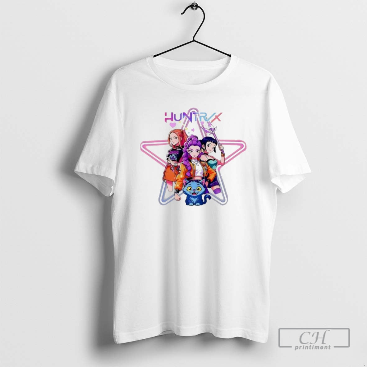 Premium Kpop Demon Hunters Night Light Personalized - Adult & Kids T-Shirts, Sweatshirts & Hoodies apparel design preview 1
