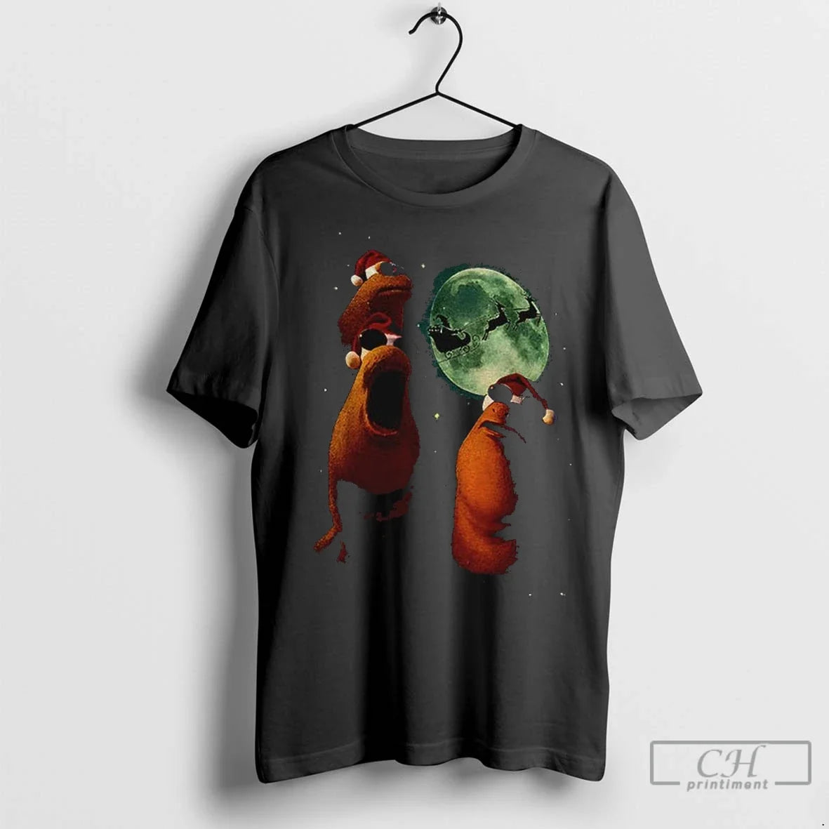 Premium Marcus The Worm Christmas Retro Graphic - Adult & Kids T-Shirts, Sweatshirts & Hoodies apparel design preview 1