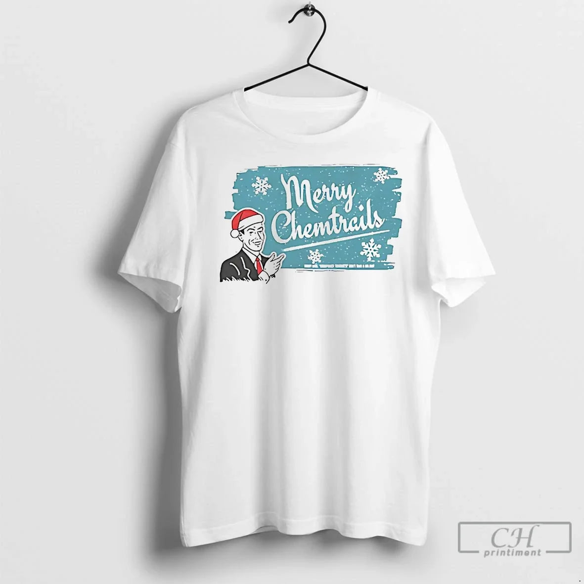 Premium Merry Chemtrails Christmas - Adult & Kids T-Shirts, Sweatshirts & Hoodies apparel design preview 1