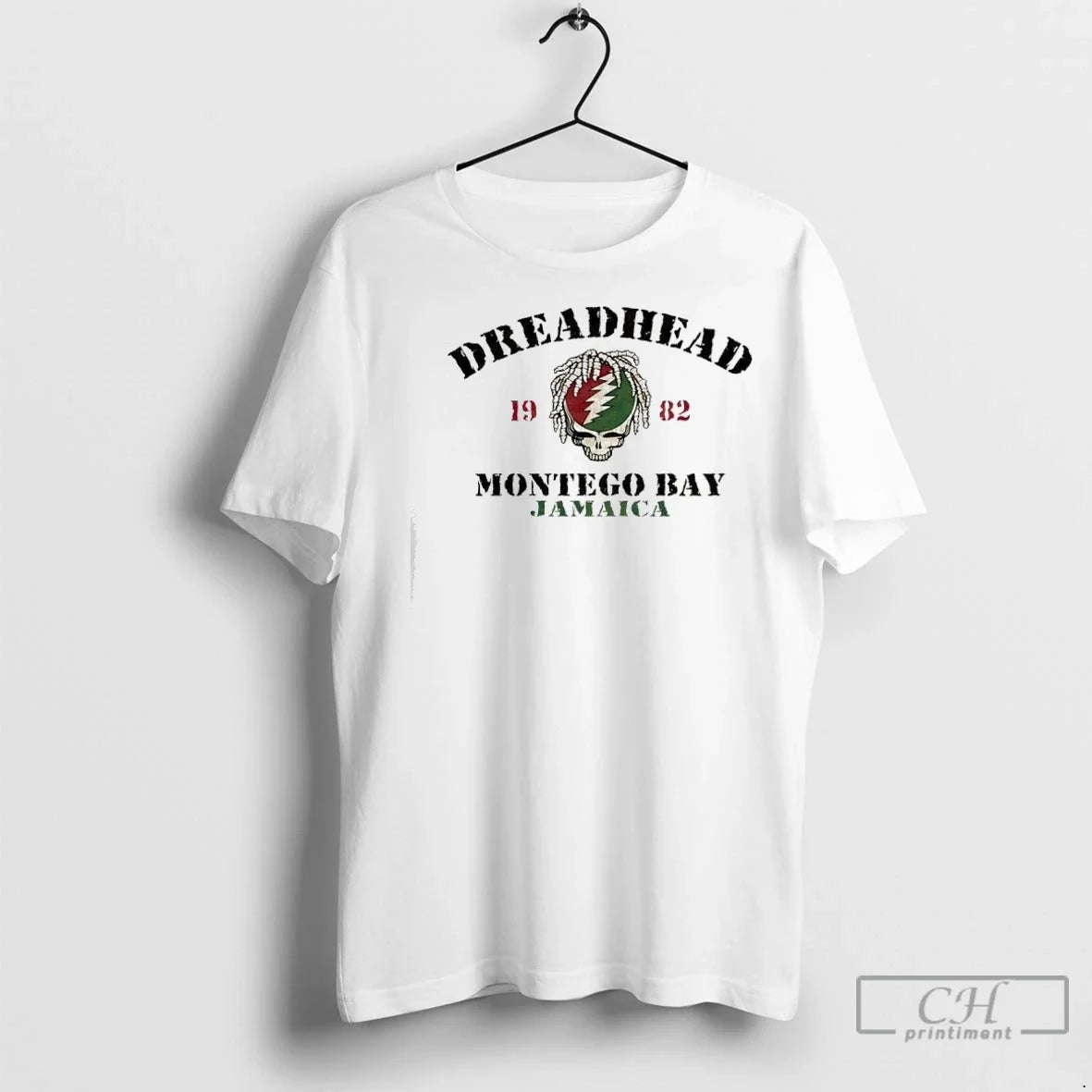 Premium Montego Bay Jamaica Grateful Dead Dreadhead - Adult & Kids T-Shirts, Sweatshirts & Hoodies apparel design preview 1