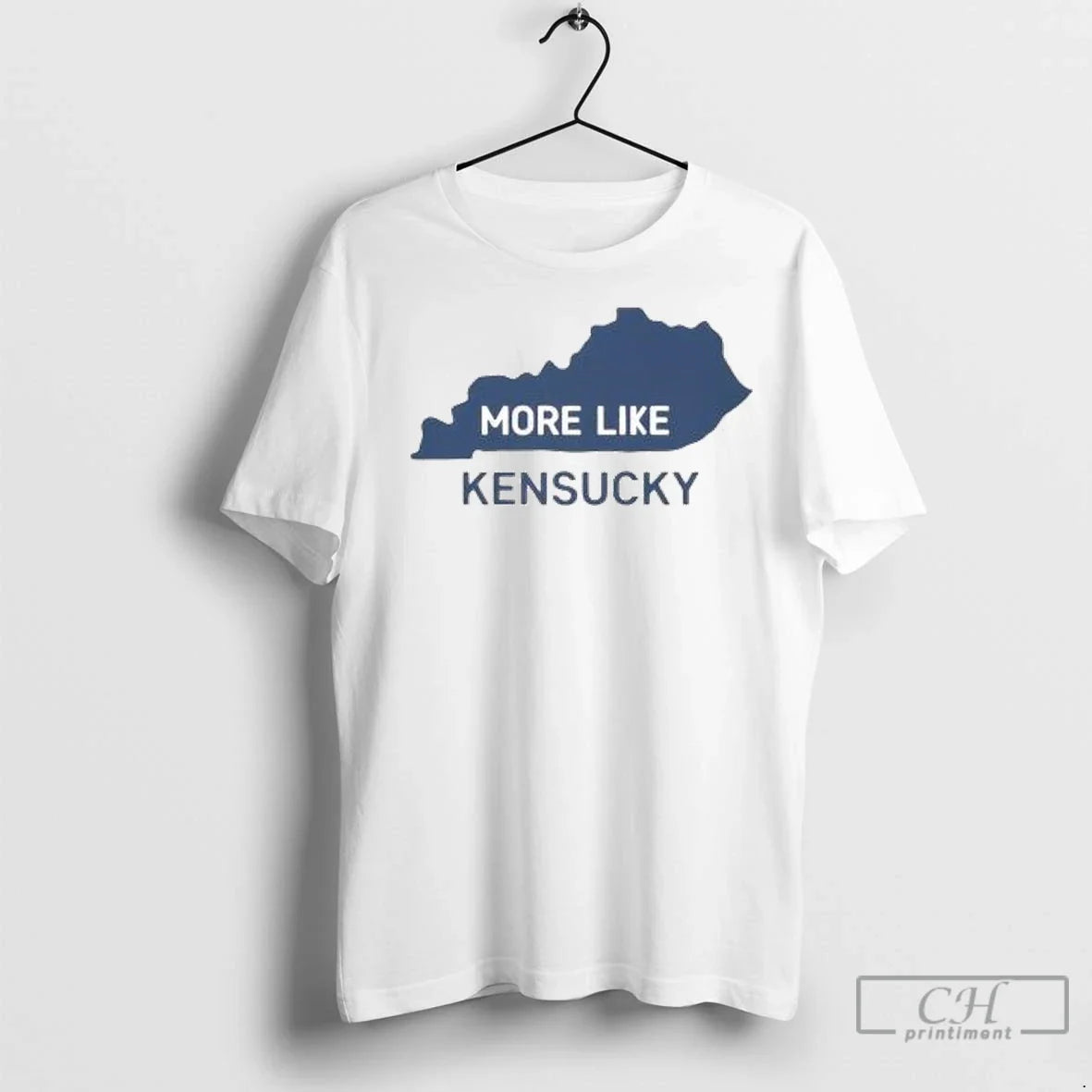 Premium More Like Kensucky Map Circle White - Adult & Kids T-Shirts, Sweatshirts & Hoodies apparel design preview 1