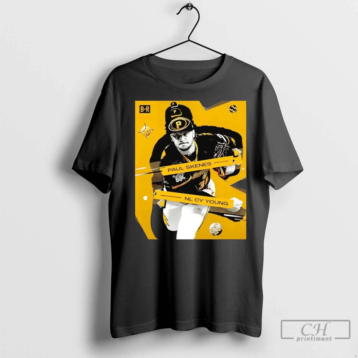 Premium Paul Skenes Nl Cy Young 2025 Pittsburgh - Adult & Kids T-Shirts, Sweatshirts & Hoodies apparel design preview 1