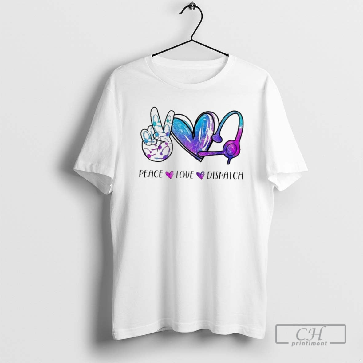 Premium Peace Love Dispatch Twinkle Sweater - Adult & Kids T-Shirts, Sweatshirts & Hoodies apparel design preview 1