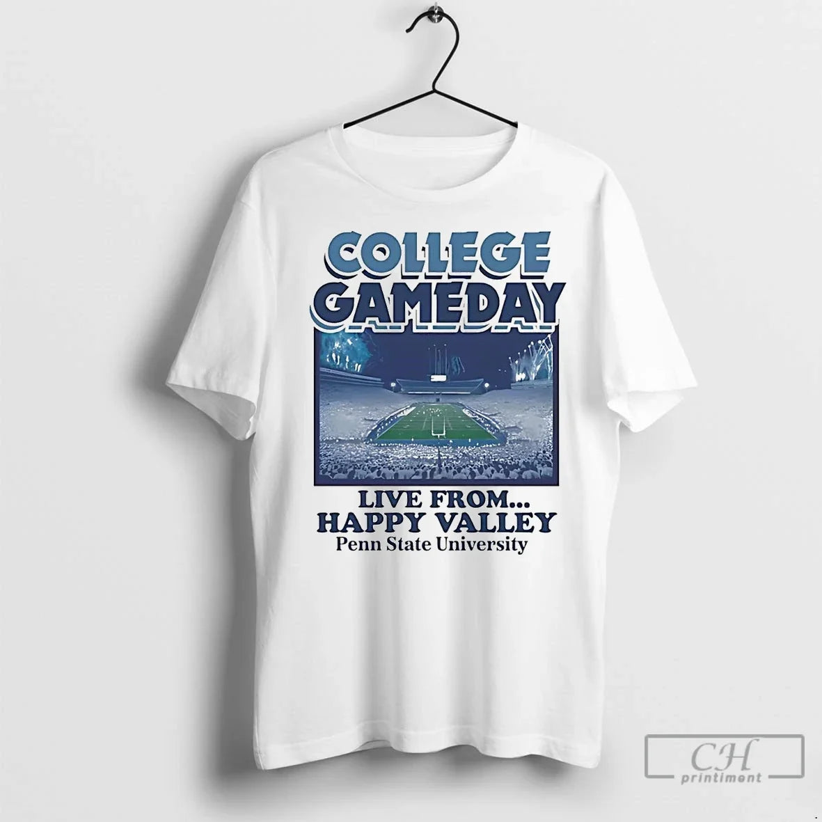 Premium Penn State Nittany Lions 2025 College Gameday - Adult & Kids T-Shirts, Sweatshirts & Hoodies apparel design preview 1