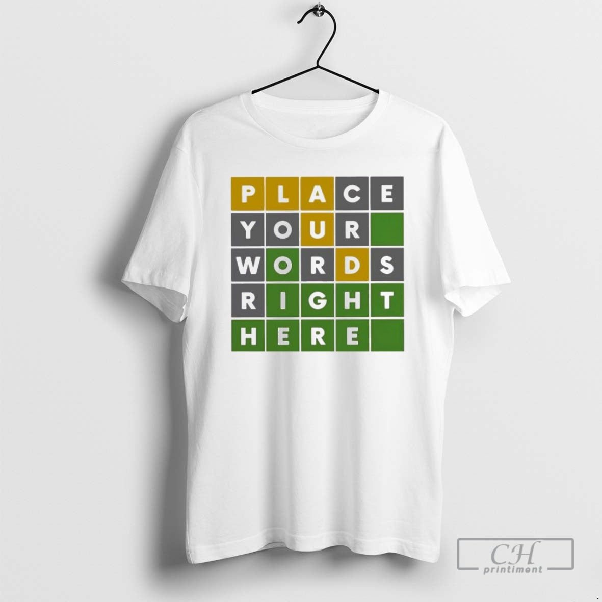 Premium Place Your Words Right Here Personalised - Adult & Kids T-Shirts, Sweatshirts & Hoodies apparel design preview 1
