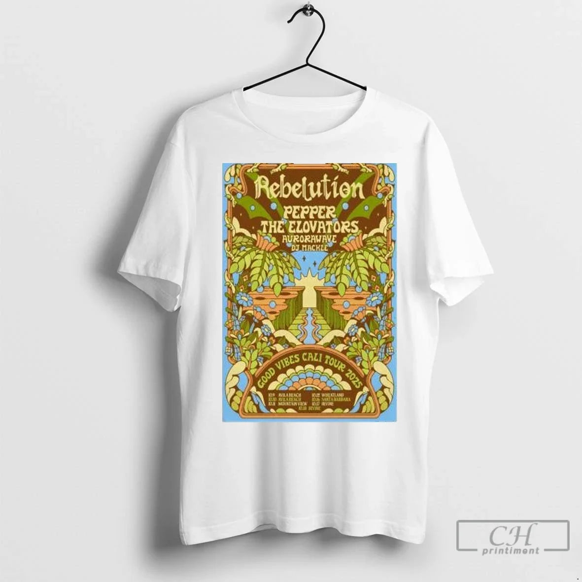 Premium Rebelution Pepper The Elovators Aurorawave Dj - Adult & Kids T-Shirts, Sweatshirts & Hoodies apparel design preview 1