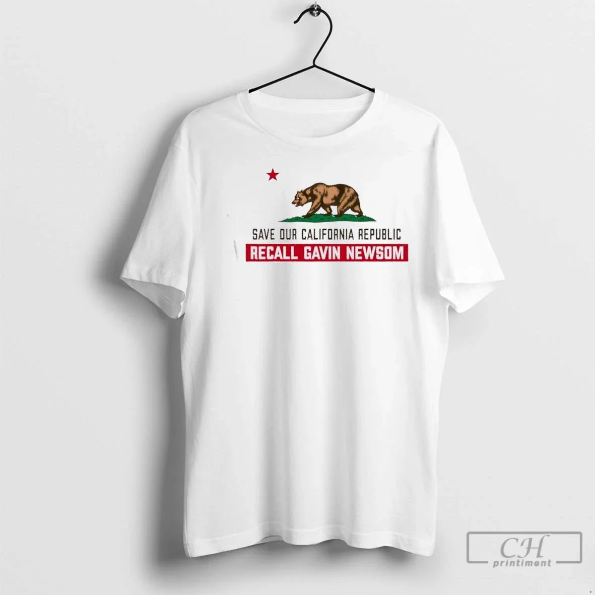 Premium Recall Gavin Newsom Governor Save Our - Adult & Kids T-Shirts, Sweatshirts & Hoodies apparel design preview 1