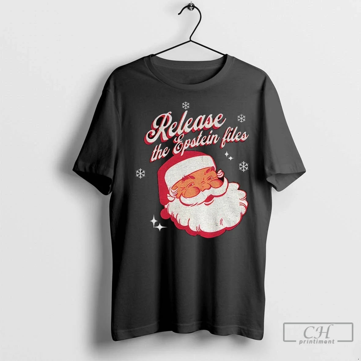 Premium Santa Claus Release The Epstein Files Merry - Adult & Kids T-Shirts, Sweatshirts & Hoodies apparel design preview 1