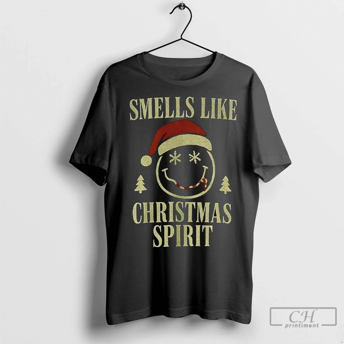 Premium Smells Like Christmas Spirit Santa Claus Xmas - Adult & Kids T-Shirts, Sweatshirts & Hoodies apparel design preview 1