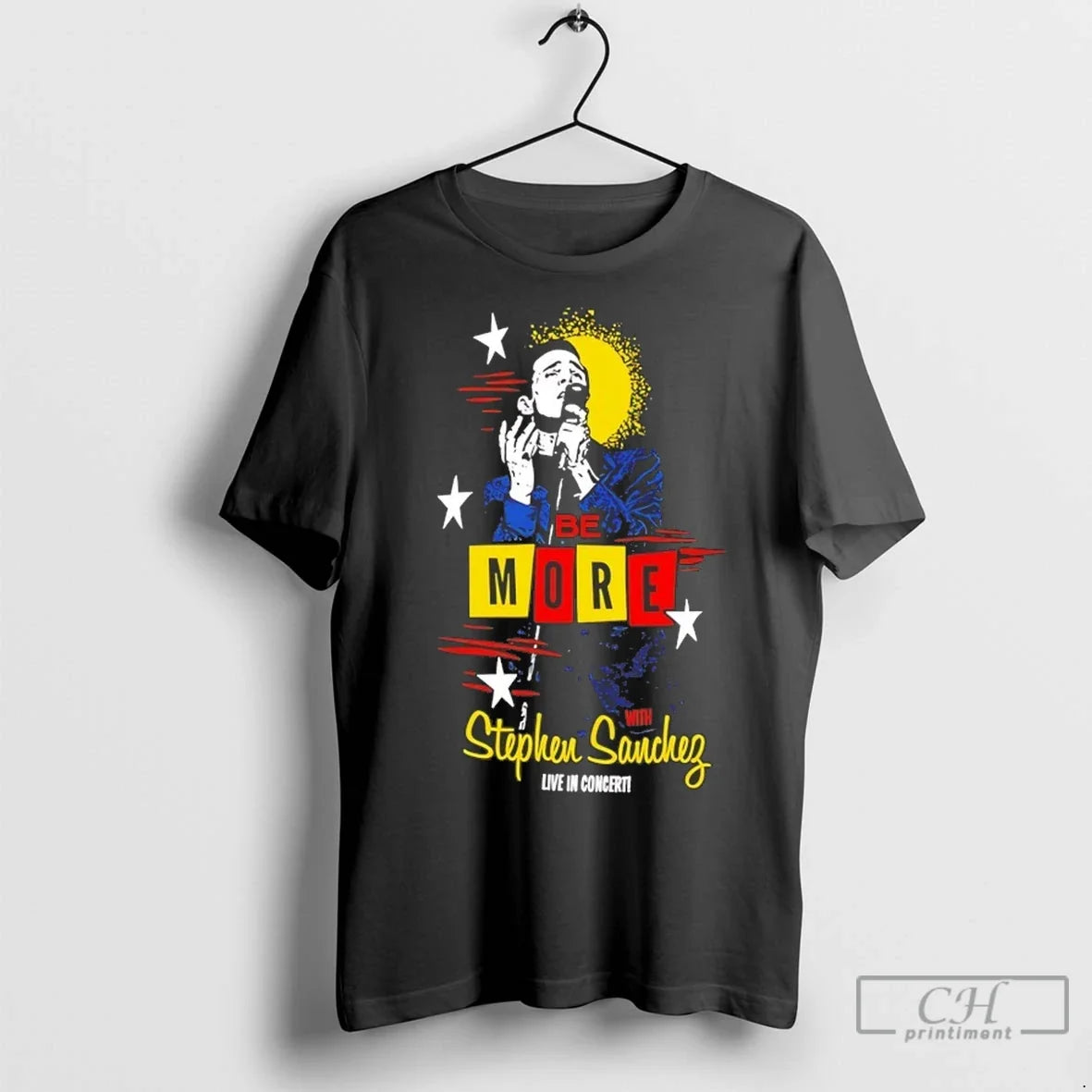 Premium Stephen Sanchez Be More Live In Concert - Adult & Kids T-Shirts, Sweatshirts & Hoodies apparel design preview 1