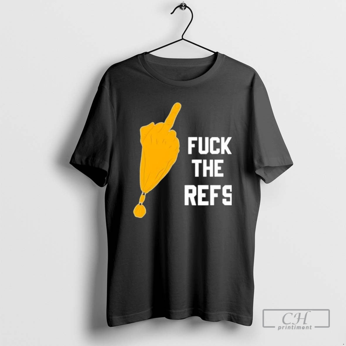 Premium Top Fuck The Refs Flag Sweater - Adult & Kids T-Shirts, Sweatshirts & Hoodies apparel design preview 1