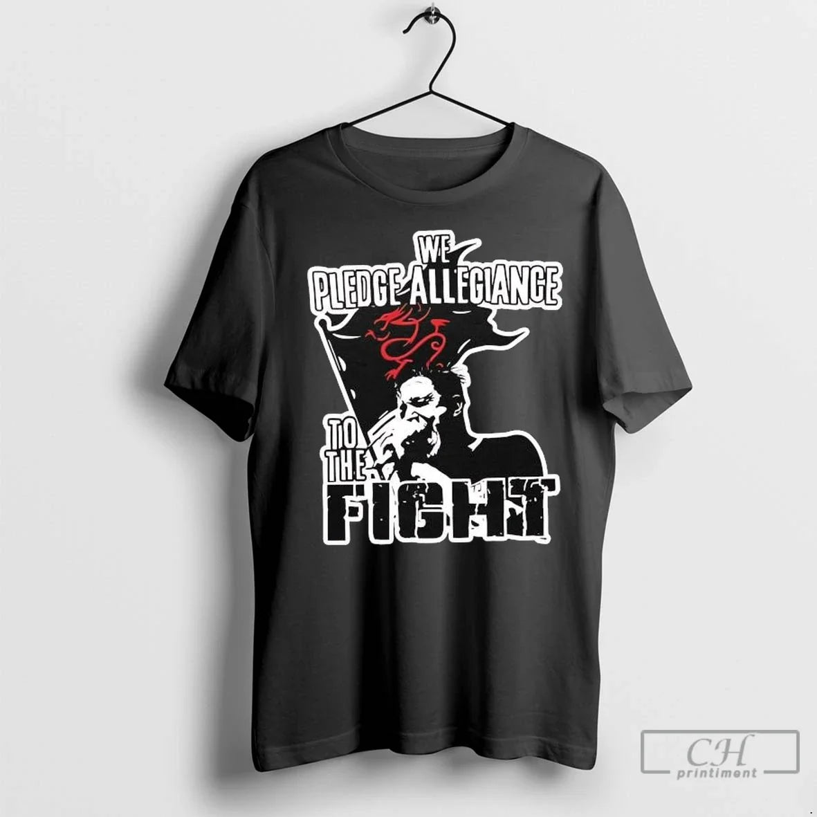 Premium We Pledge Allegiance To The Fight Graphic - Adult & Kids T-Shirts, Sweatshirts & Hoodies apparel design preview 1