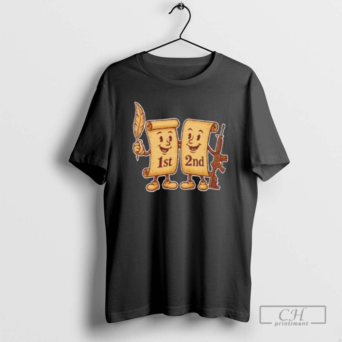 Premium You Cant Have The 1st Without 2nd Amendment - Adult & Kids T-Shirts, Sweatshirts & Hoodies apparel design preview 1
