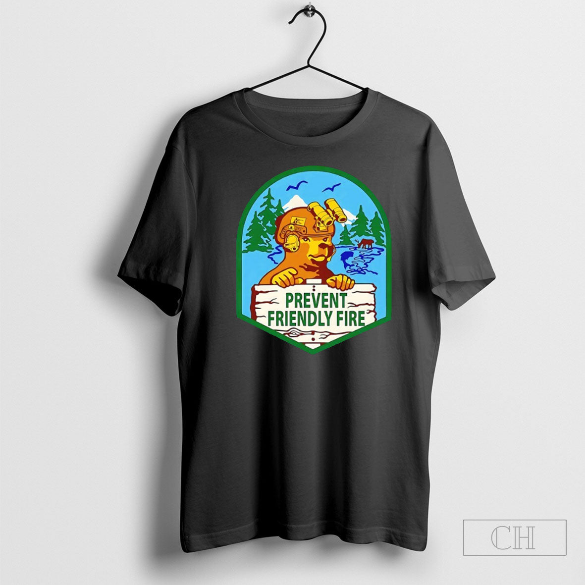Prevent Friendly Fire - Adult & Kids T-Shirts, Sweatshirts & Hoodies apparel design preview 1