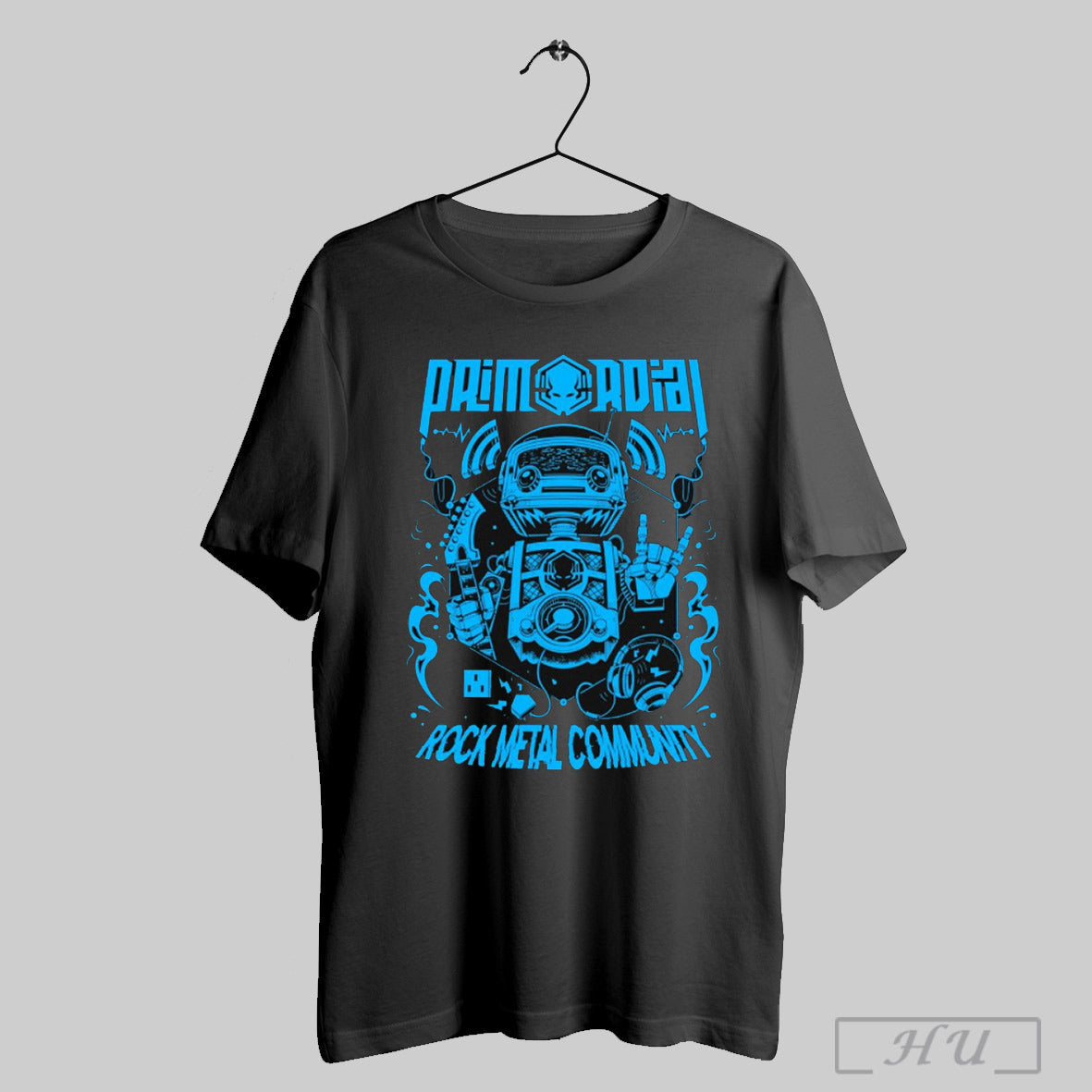 Primordial Rock Metal Community 25 Standard Robot - Adult & Kids T-Shirts, Sweatshirts & Hoodies apparel design preview 1