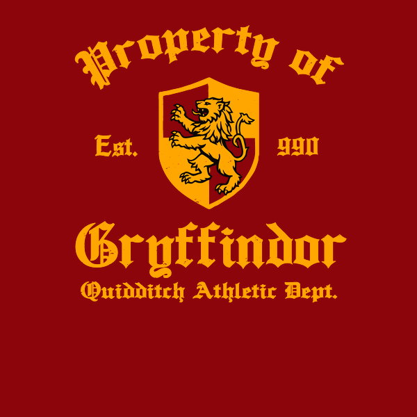 Property Of Gryffindor - Adult & Kids T-Shirts, Sweatshirts & Hoodies apparel design preview 1