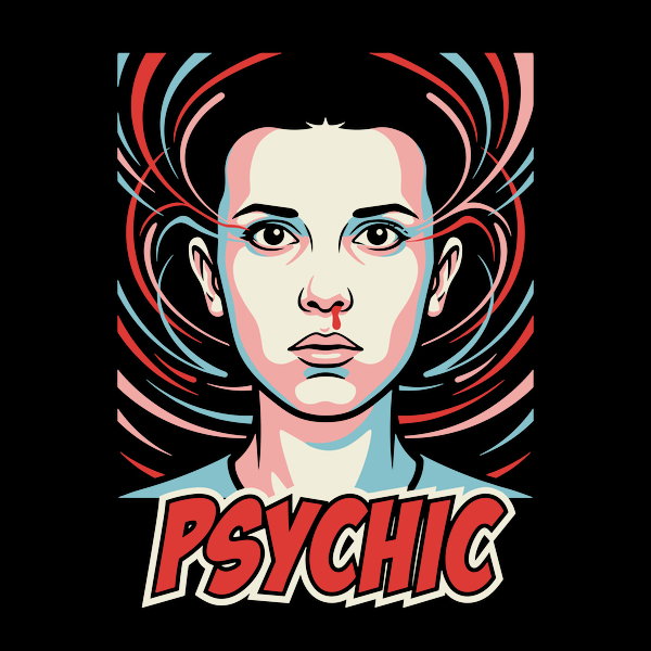 Psychic Power - Adult & Kids T-Shirts, Sweatshirts & Hoodies apparel design preview 1
