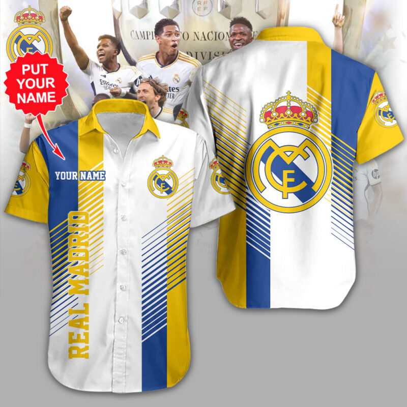 Customized Real Madrid Laliga 23 24 Campeones 36 - Adult & Kids T-Shirts, Sweatshirts & Hoodies apparel design preview 1