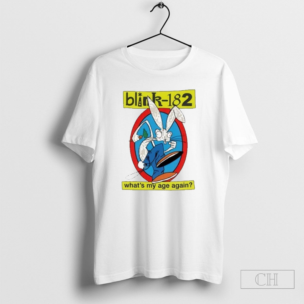 Rabbit Blink 182 Whats My Age Again Green 2025 - Adult & Kids T-Shirts, Sweatshirts & Hoodies apparel design preview 1