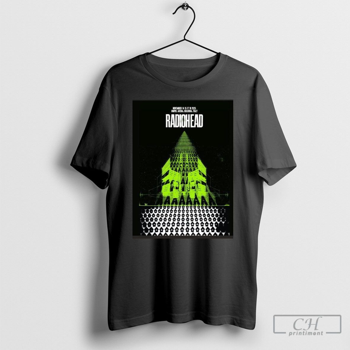 Radiohead Unipol Arena Bologna Italy November 2025 - Adult & Kids T-Shirts, Sweatshirts & Hoodies apparel design preview 1