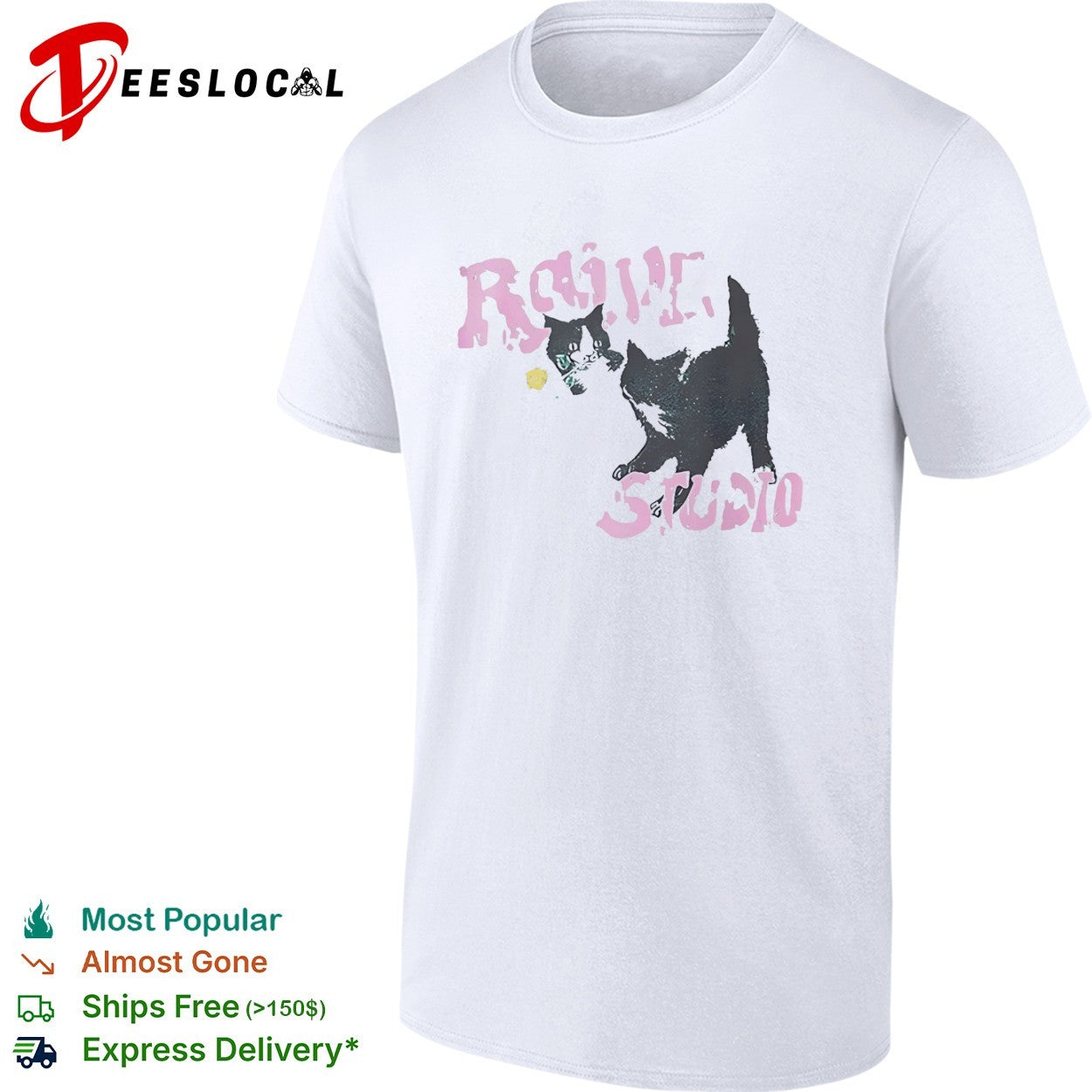 Raive Studio Cats kitten cute - Adult & Kids T-Shirts, Sweatshirts & Hoodies apparel design preview 1
