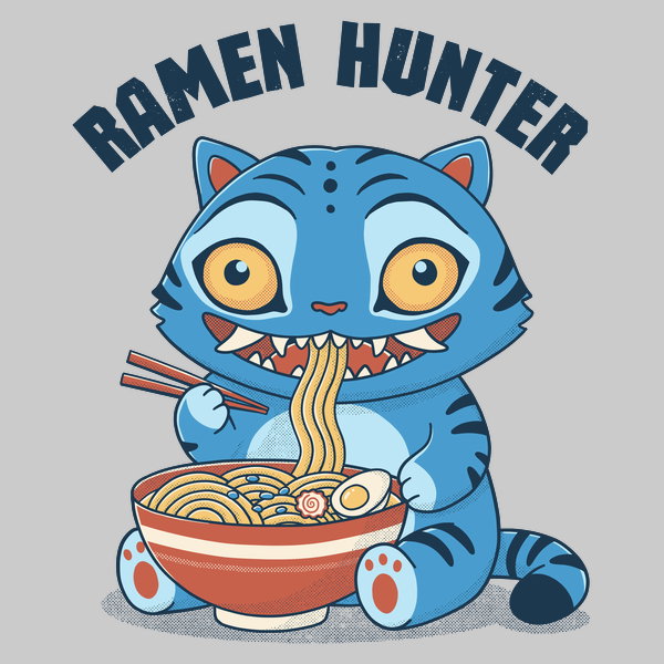 Ramen Hunter 2 - Adult & Kids T-Shirts, Sweatshirts & Hoodies apparel design preview 1