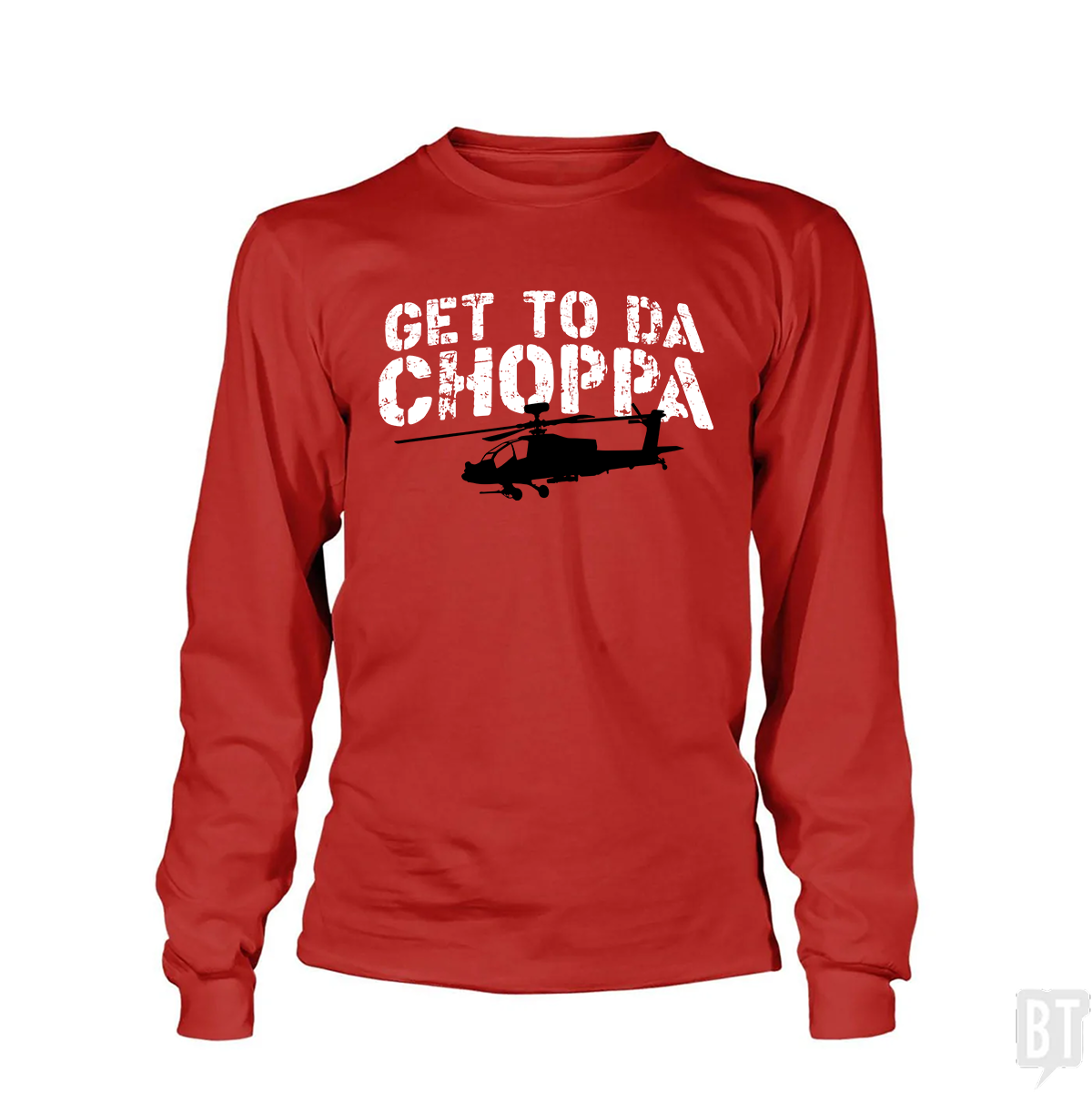 Get To Da Choppa - Adult & Kids T-Shirts, Sweatshirts & Hoodies apparel design preview 1