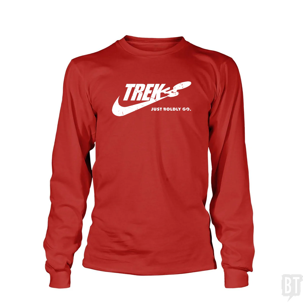 Trek Boldly - Adult & Kids T-Shirts, Sweatshirts & Hoodies apparel design preview 1