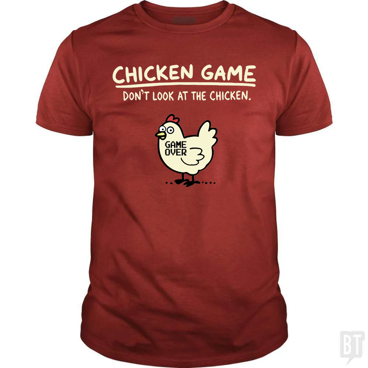 Chicken Game - Adult & Kids T-Shirts, Sweatshirts & Hoodies apparel design preview 1